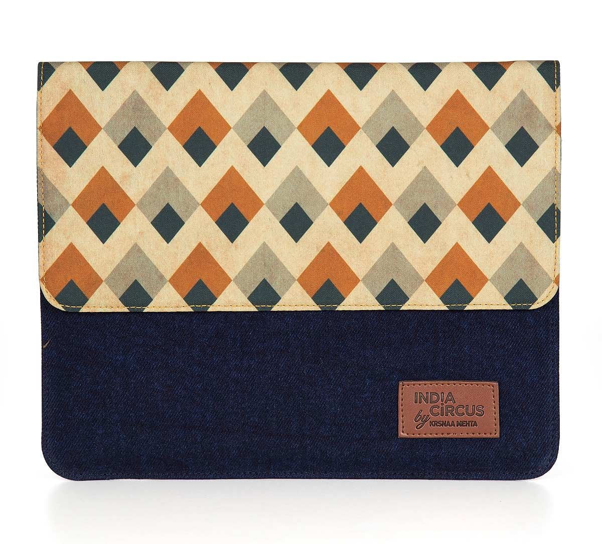 India Circus Tiled Inception Denim iPad Sleeve