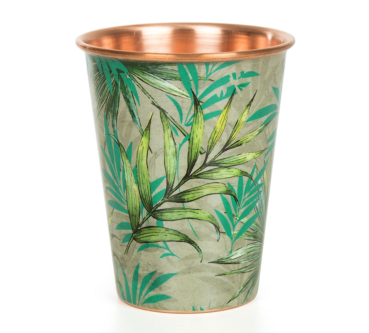 India Circus Tropical Fall Copper Tumbler