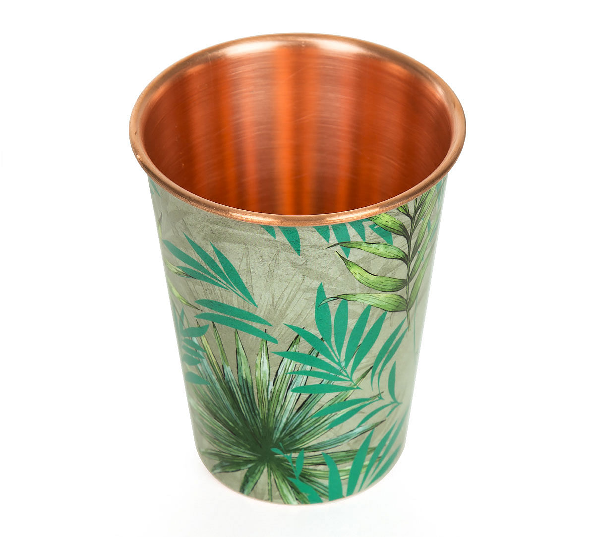 India Circus Tropical Fall Copper Tumbler