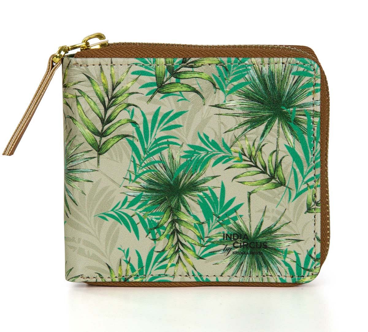 India Circus Tropical Fall Zipper Wallet