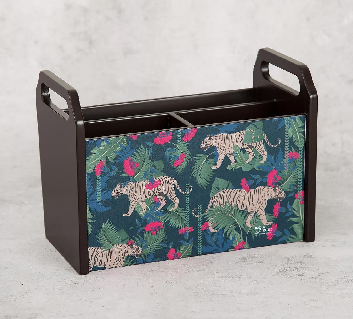 India Circus Tropical Tiger Desk Organizer