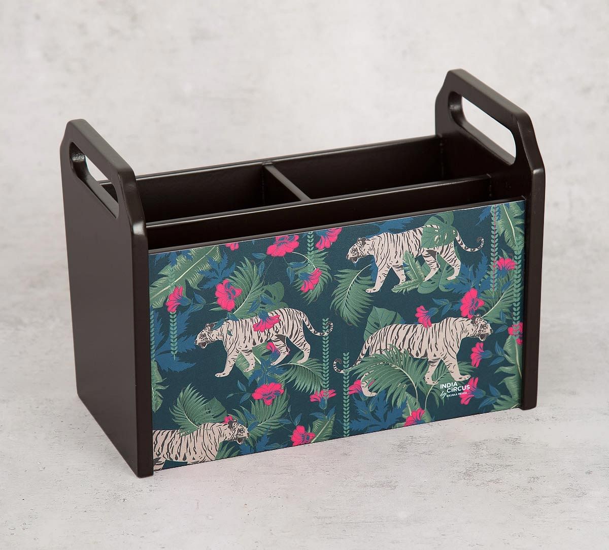 India Circus Tropical Tiger Desk Organizer