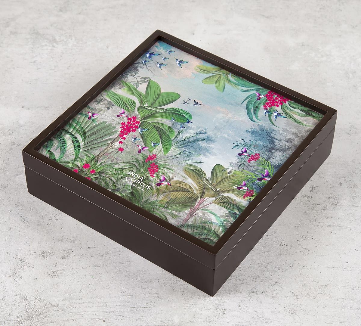 India Circus Tropical View Storage Box