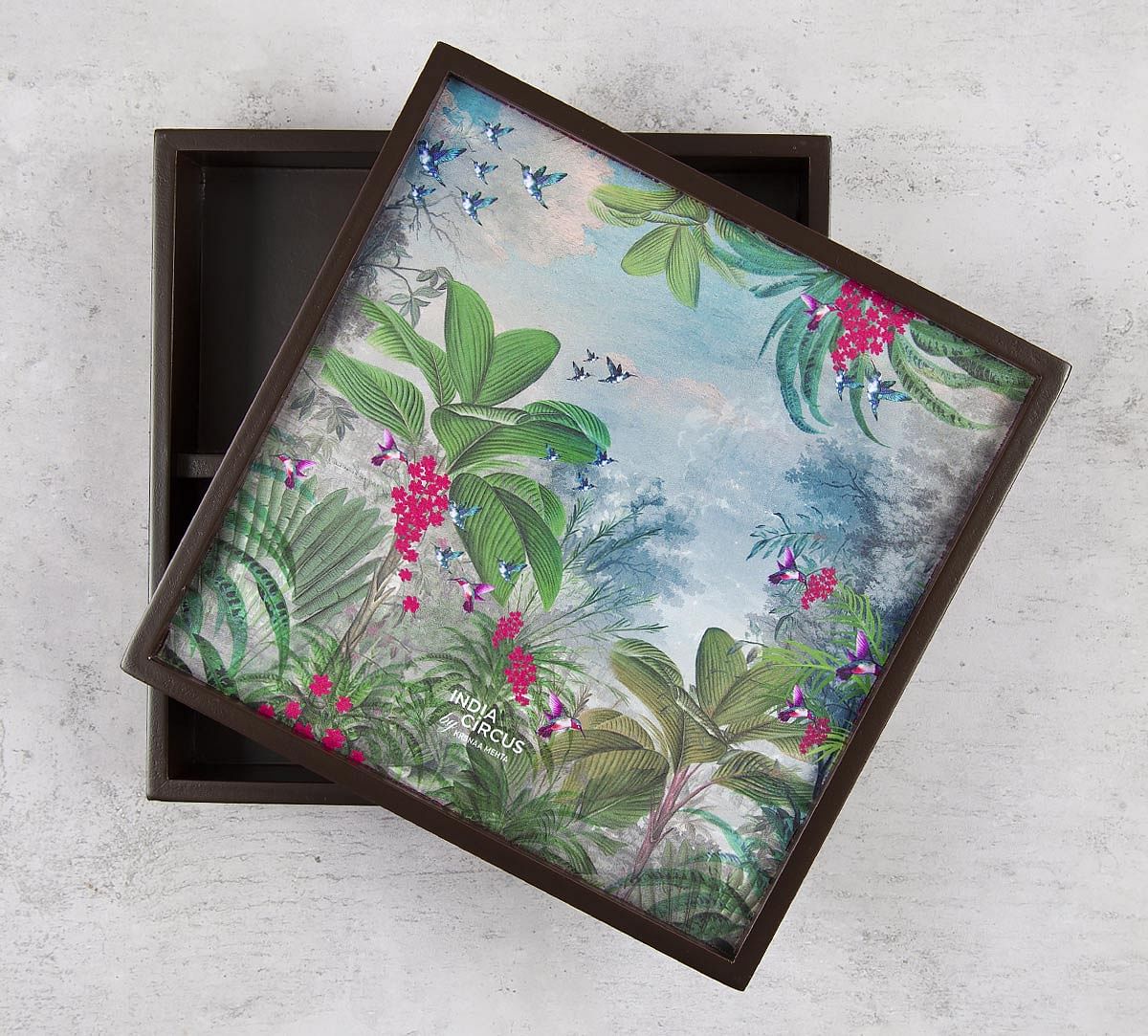 India Circus Tropical View Storage Box