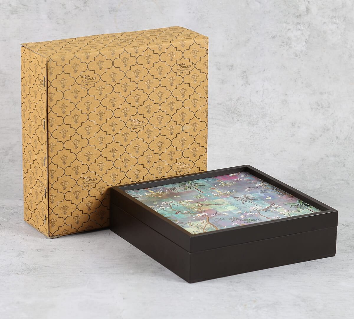 India Circus Tropical View Storage Box