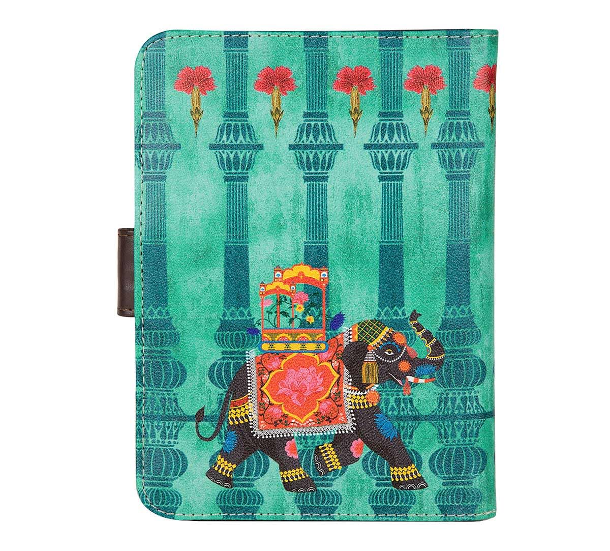 India Circus Tusker Chariot Passport Cover