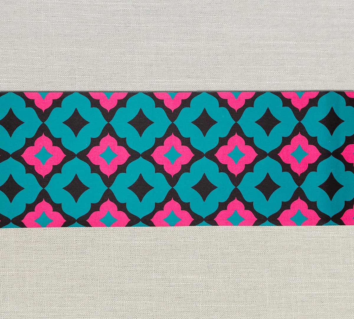 India Circus Ultramarine Tracery Bed and Table Runner