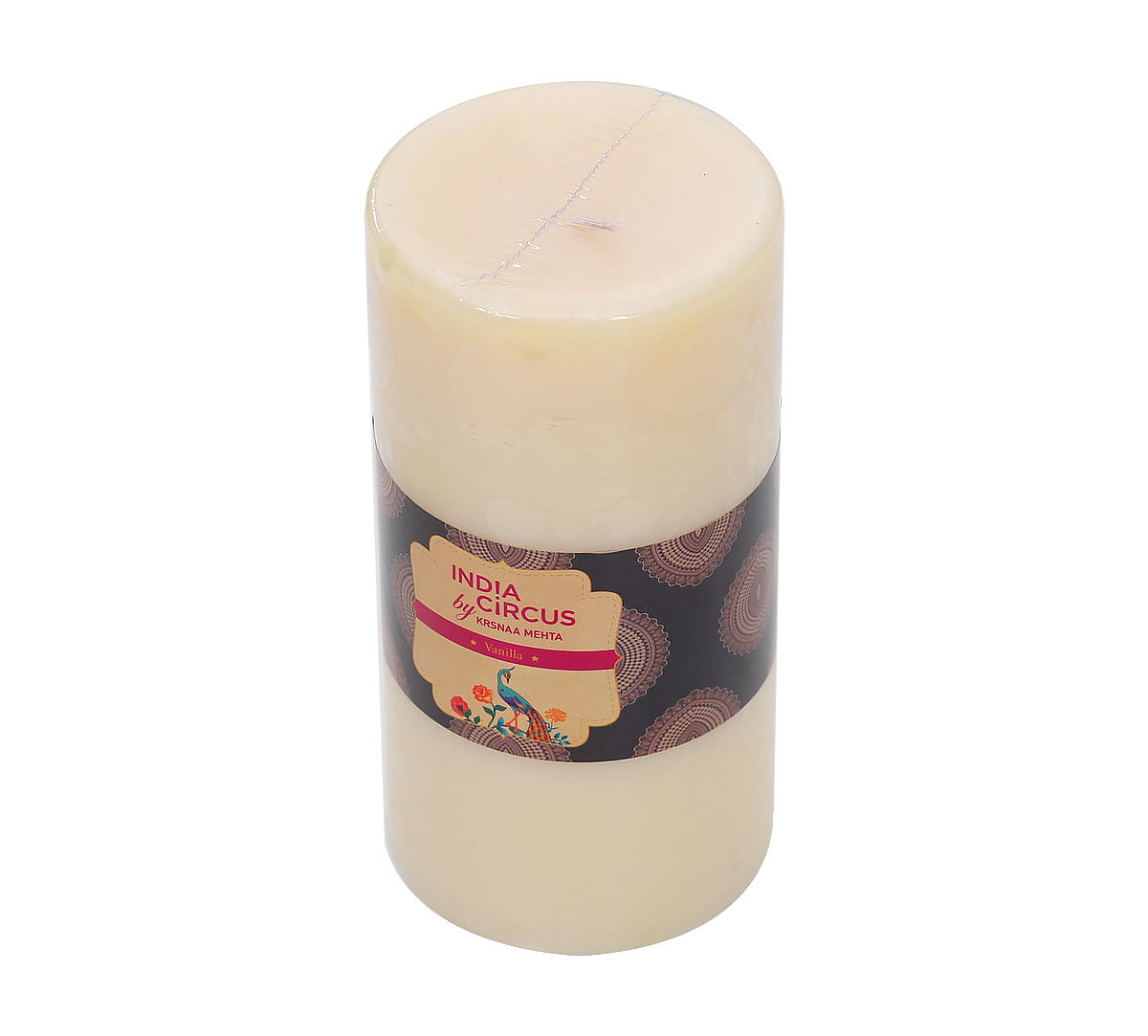 India Circus Vanilla Bean Pillar Candle