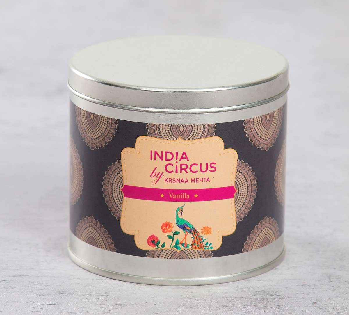 India Circus Vanilla Bean Tin Candle