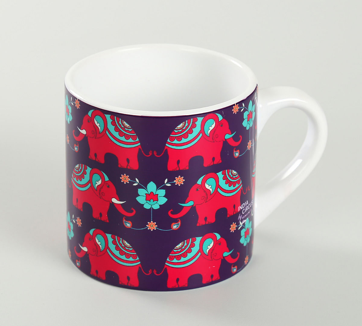 India Circus Violet Mastodon's Jamboree Espresso Mug