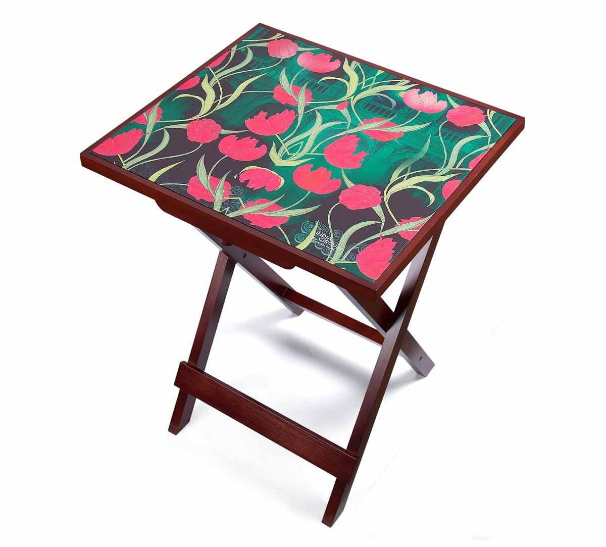 India Circus Waves of Blossom Side Table