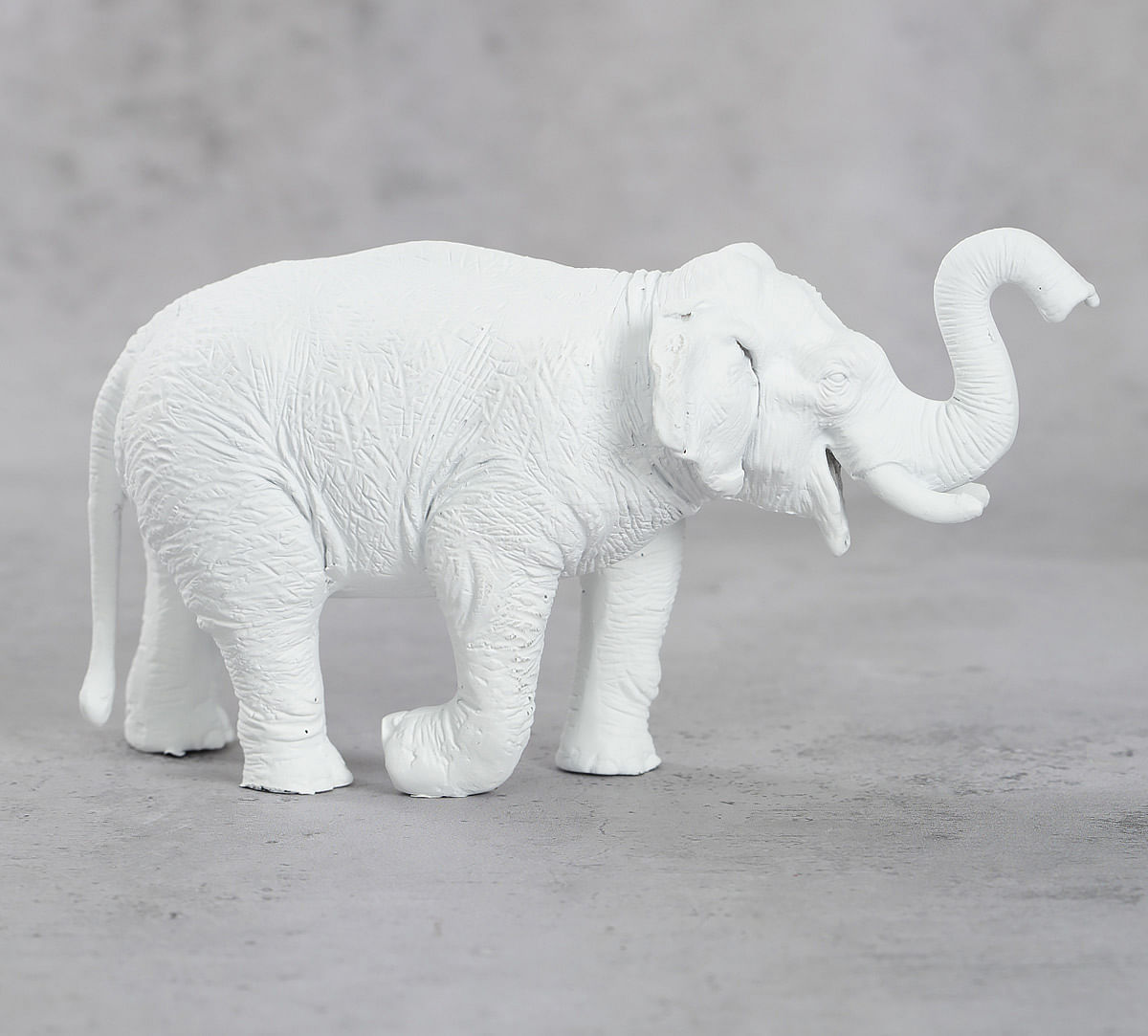 India Circus White Baby Tusker Figurine