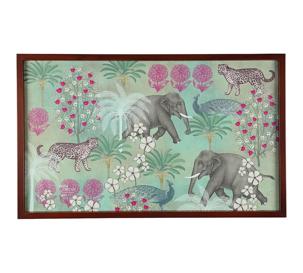 India Circus Wildlife Safari Breakfast Tray