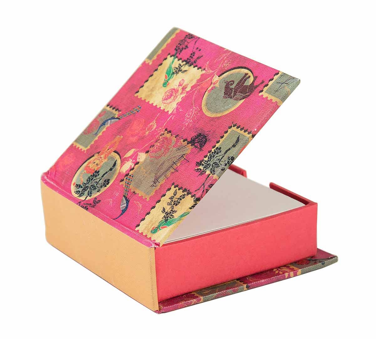 India Circus Wildlife Stamps Memo Pad Box