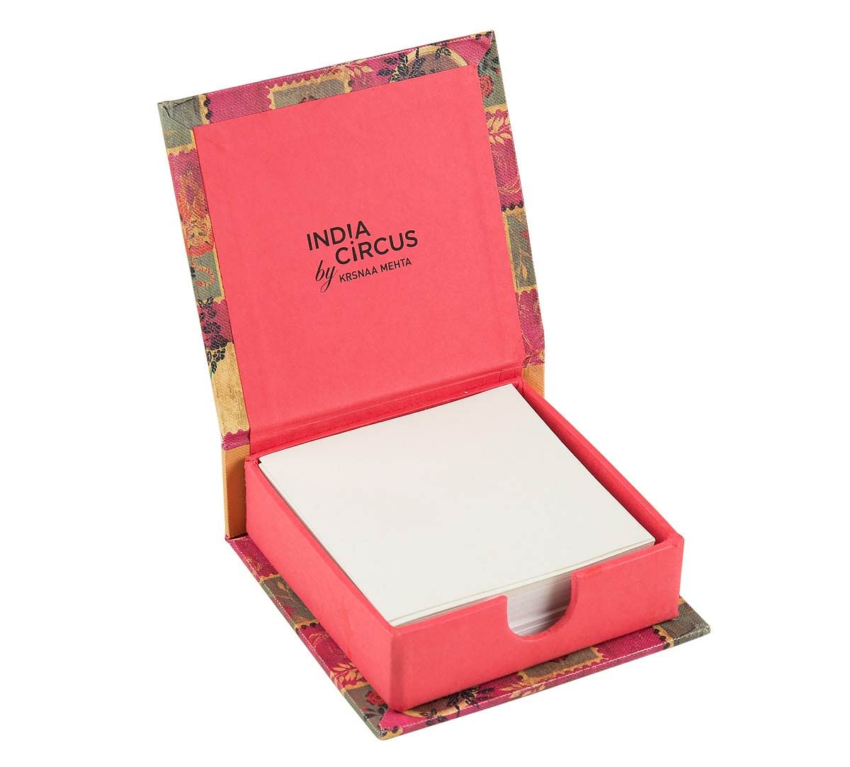 India Circus Wildlife Stamps Memo Pad Box