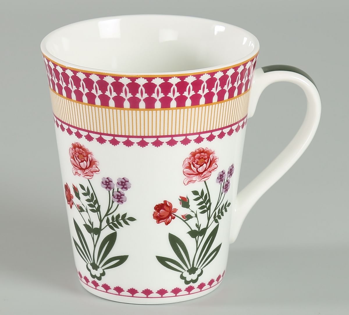 India Circus Verdure Mystery Zing Mug (Set of 2)
