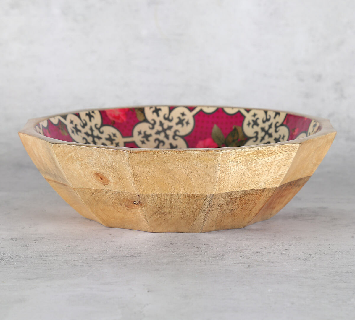 India Cricus by Krsnaa Mehta Clover's Knotty Play Big Wooden Bowl