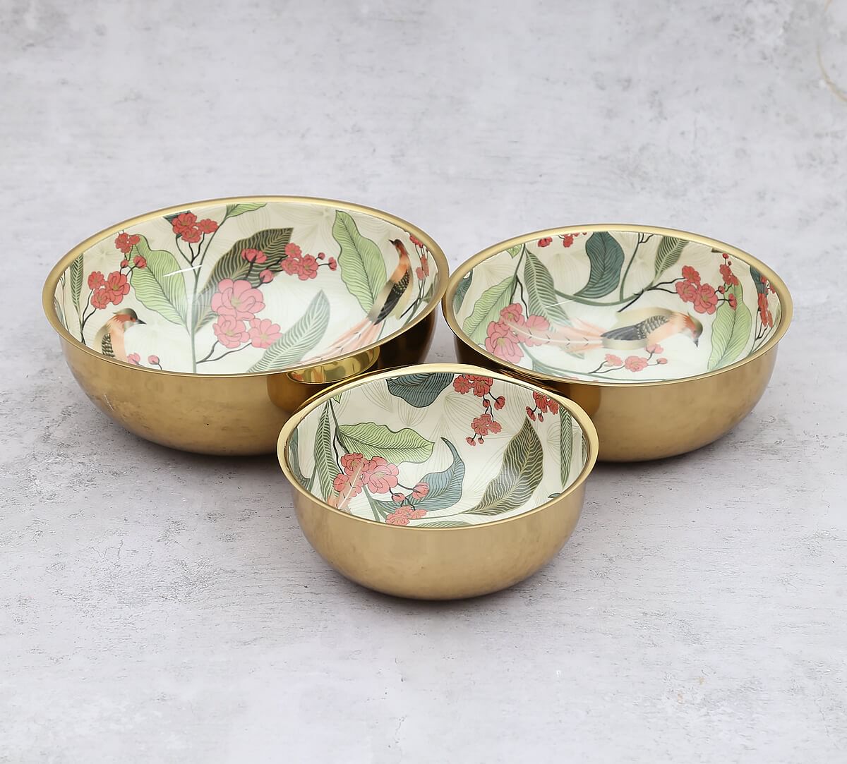 India Circus by Krsnaa Mehta Bird land Paradise Steel Bowl