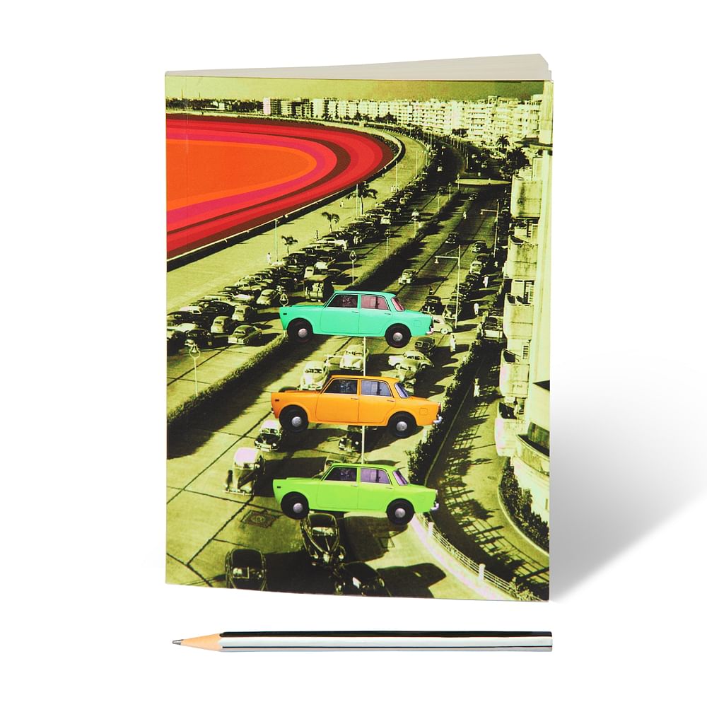 Car Rally Notebook A5