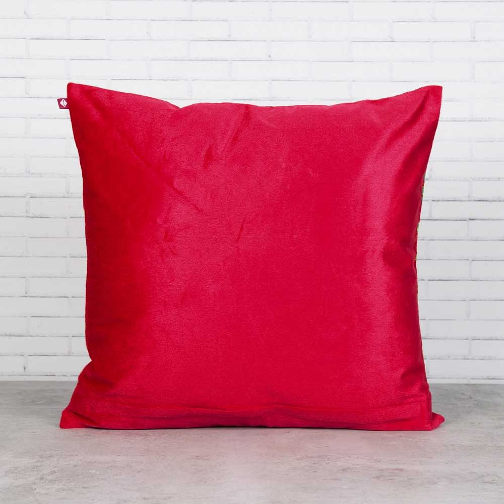 Kannah's Poetry Blended Velvet Cushion Cover