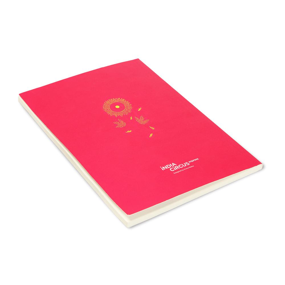 Floral Peacock Dance Notebook