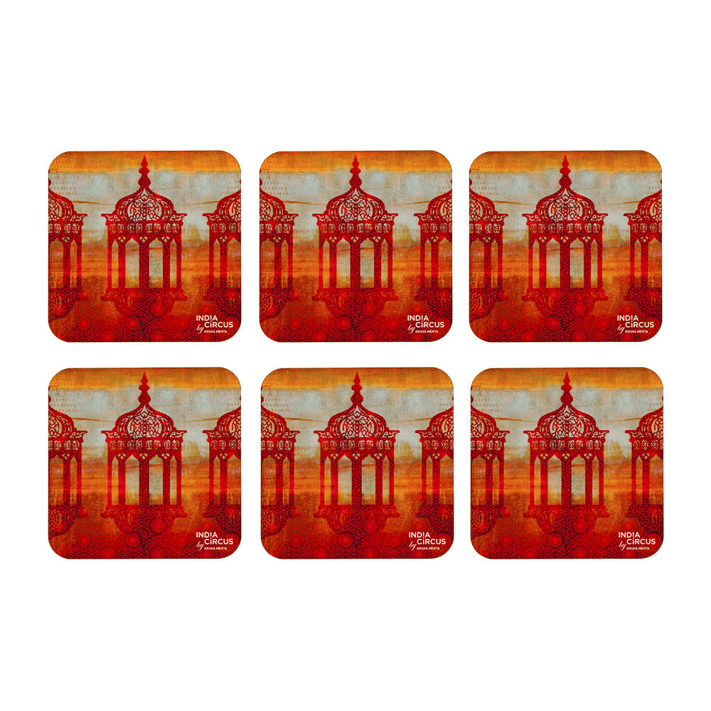 Minaret Mystique MDF Coasters - (Set Of 6)