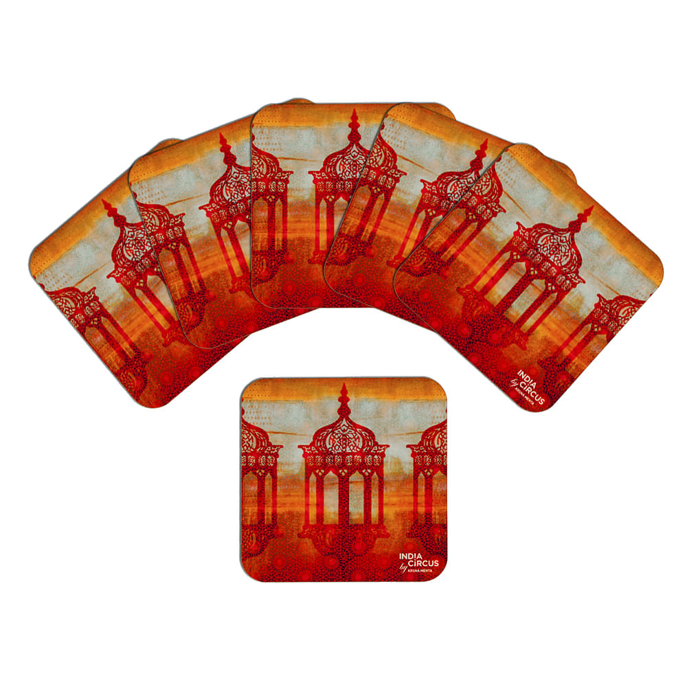 Minaret Mystique MDF Coasters - (Set Of 6)