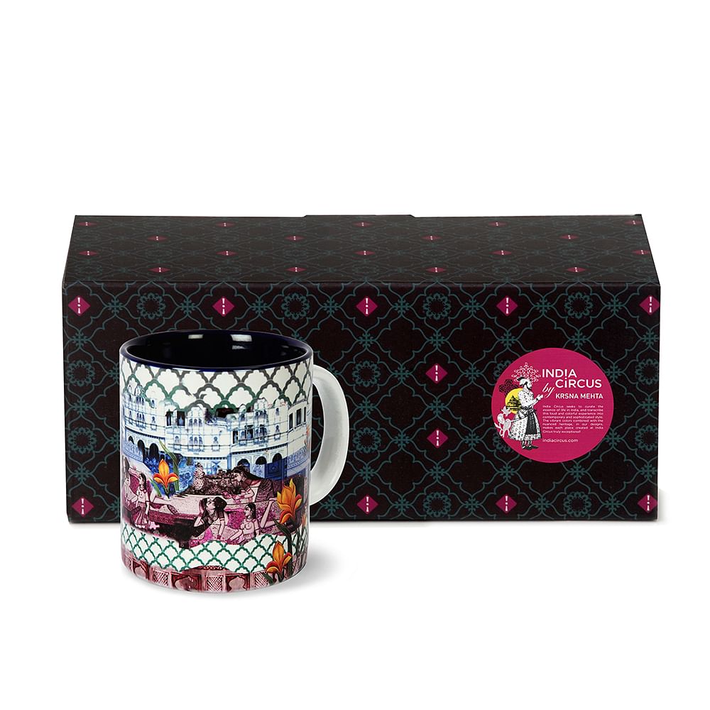 Palace Scene Miniature Mug