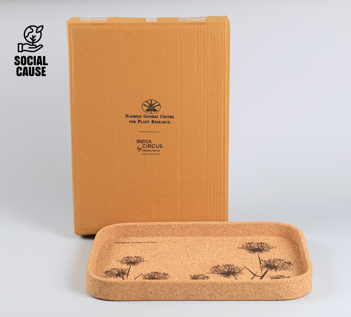 NGCPR Collection - Elegant Spider Flower Rectangle Tray