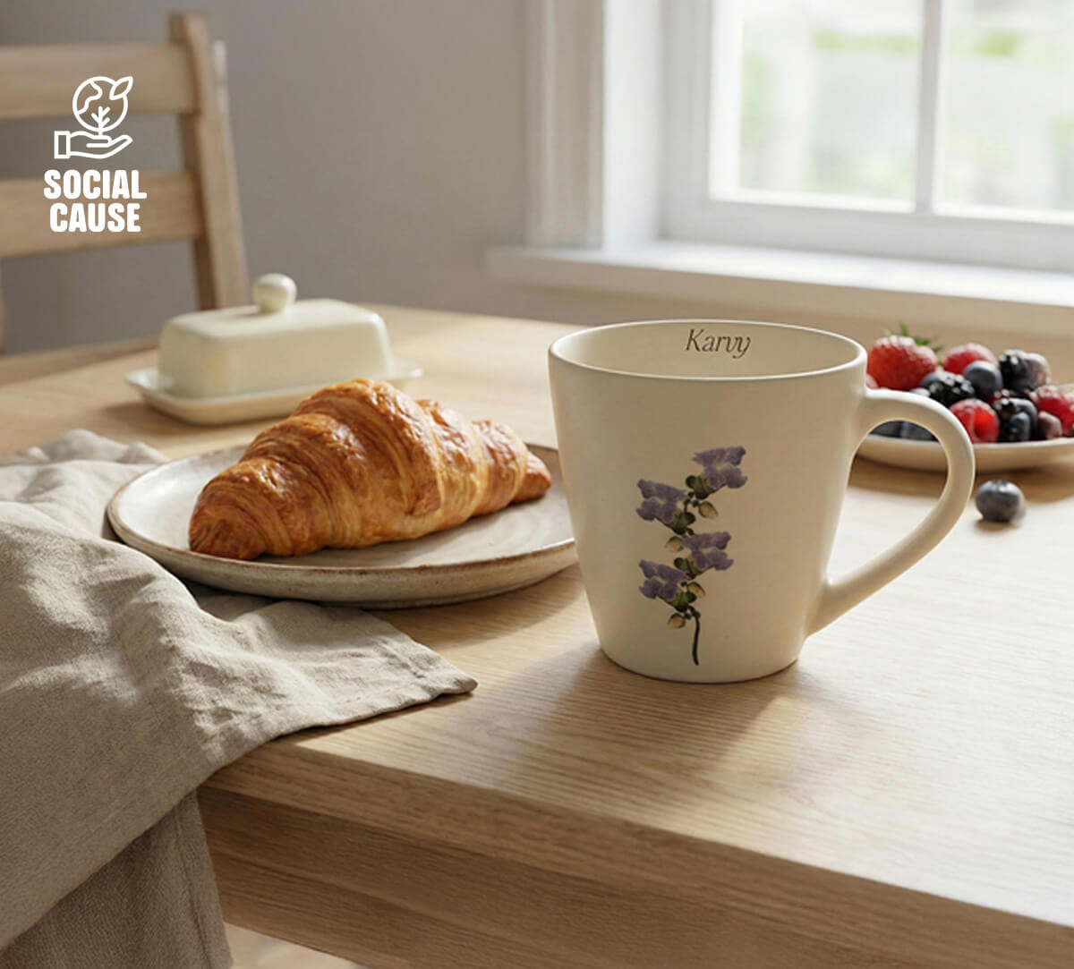 NGCPR Collection - Karvy Stoneware Mug