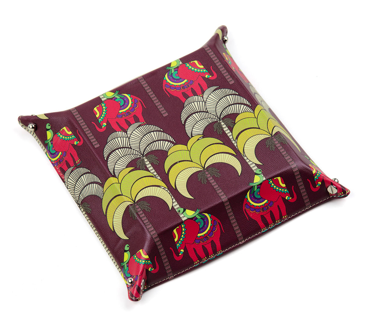 India Circus Palmeria Tusker Reiteration Valet/Accessory Tray