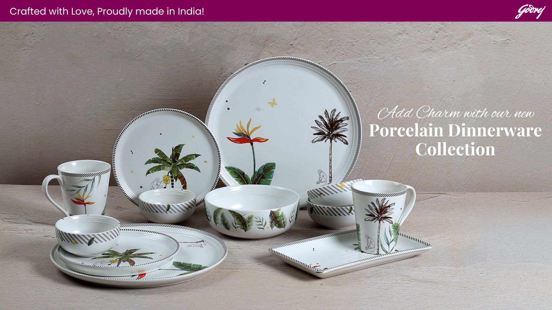 Lotus Pond Dinner Plate Set of 2