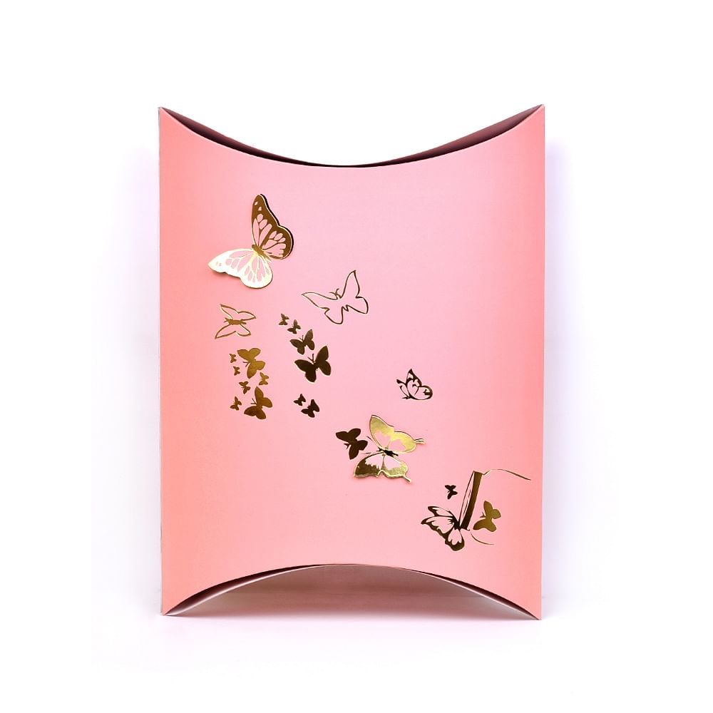 Pretty Pink Butterfly-theme Gift Box - Single