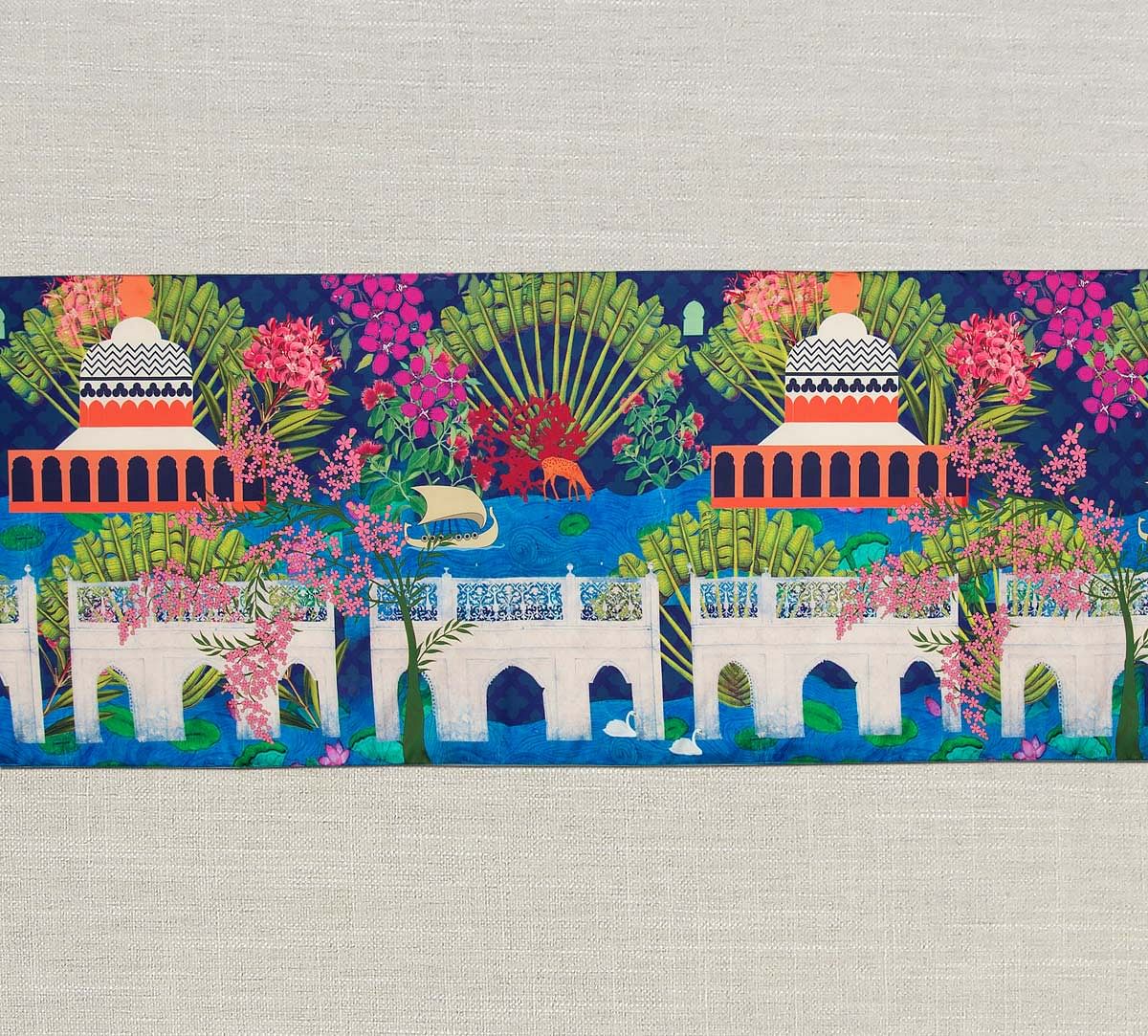 Banks of Silvassa Bed and Table Runner