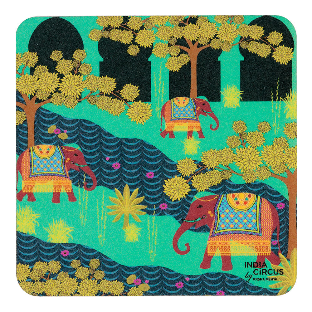 Riding with Royalty Rubber Coaster - (Set of 6)