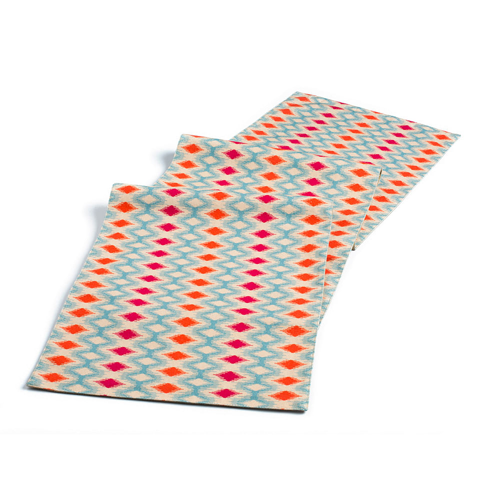 Spectrum Ikat Table Runner