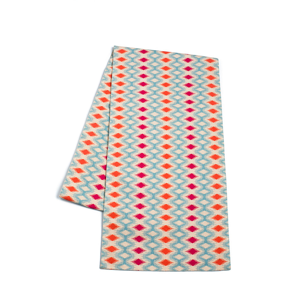 Spectrum Ikat Table Runner