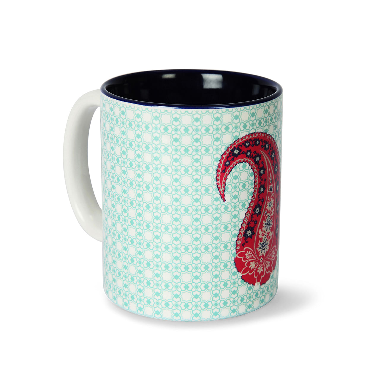 Pink Paisleys Mug