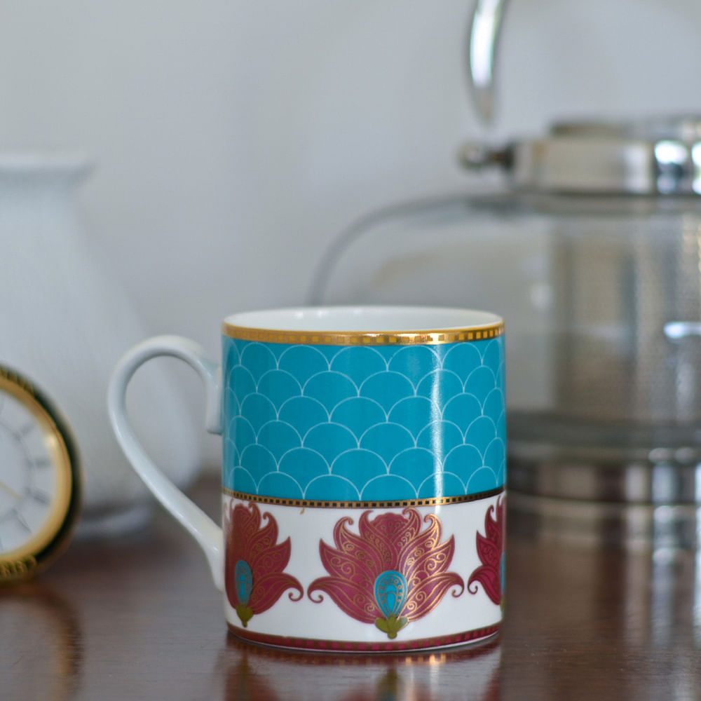 Tamara Aquarium Of Flowers Mug