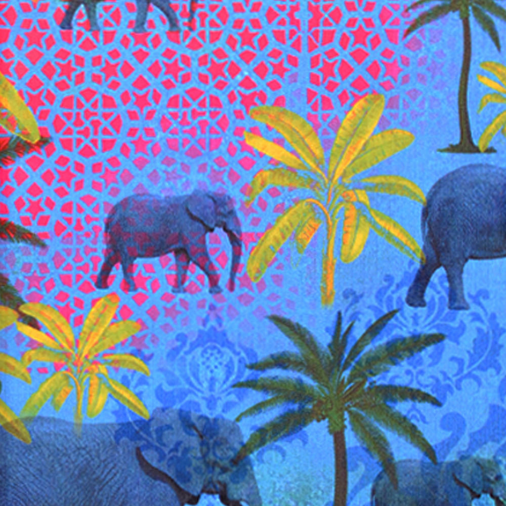 Tamara Elephant Stroll iPad Cover