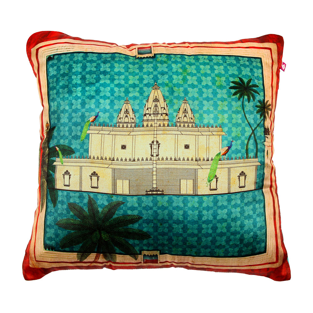 Pristine Abode Poly Silk Cushion Cover