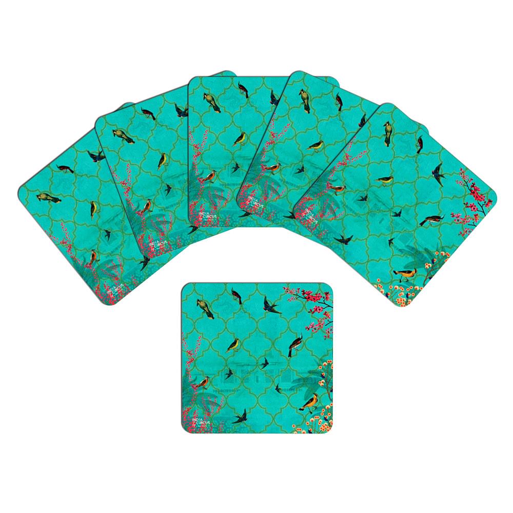 The World from my Window MDF Coaster - (Set of 6)