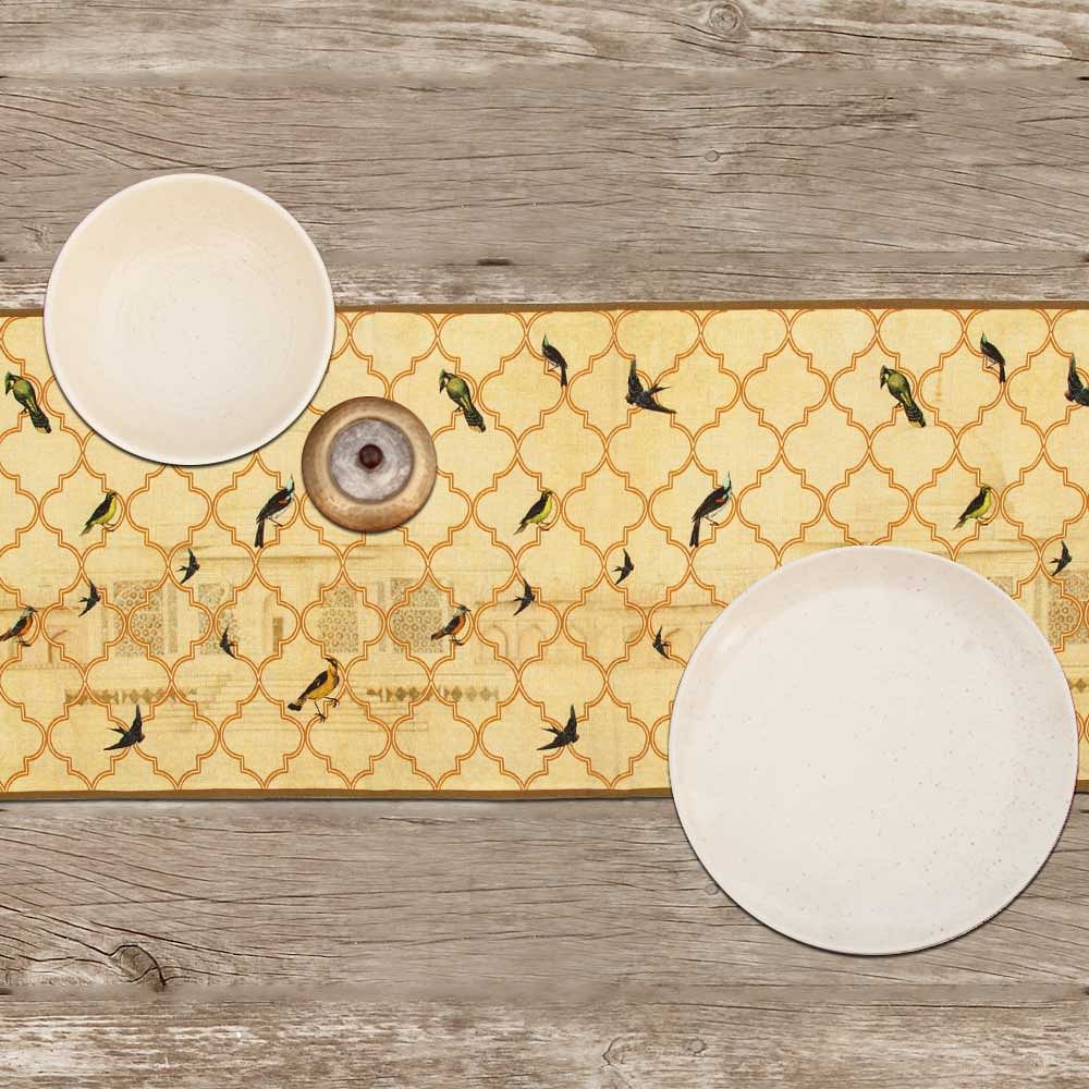 The World from my Window Table Runner