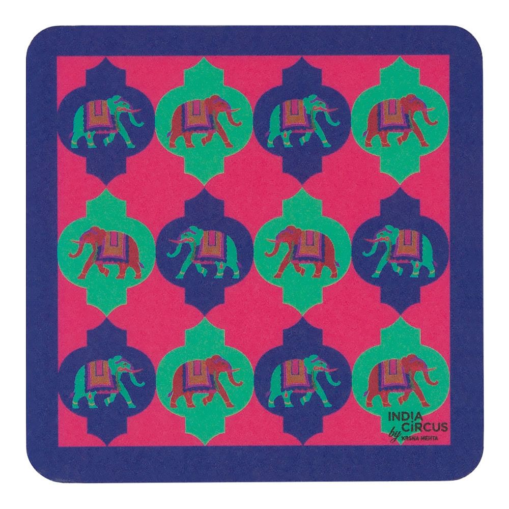 Tusker Treat Rubber Coaster - (Set of 6)