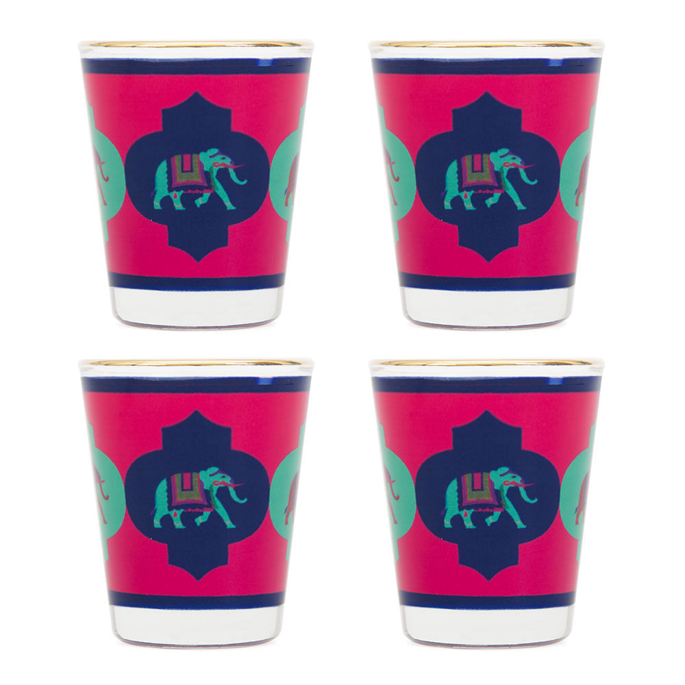 Tusker Treat Shot Glasses (Set of 4)