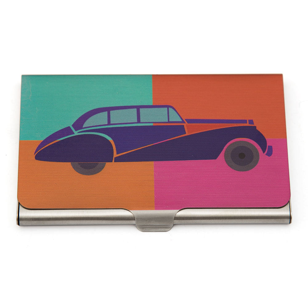Vintage on Wheels Visiting Card Holder