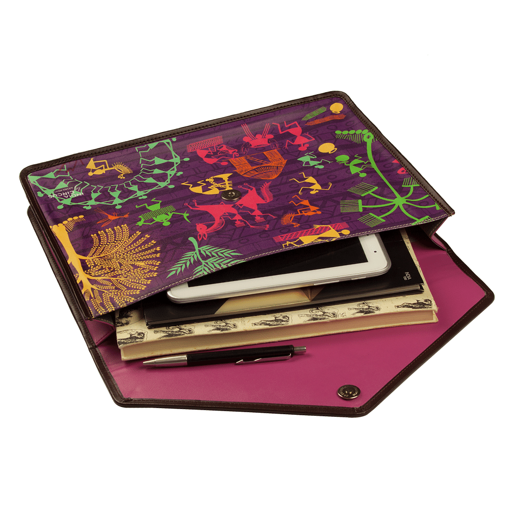 Warli Village Document Holder