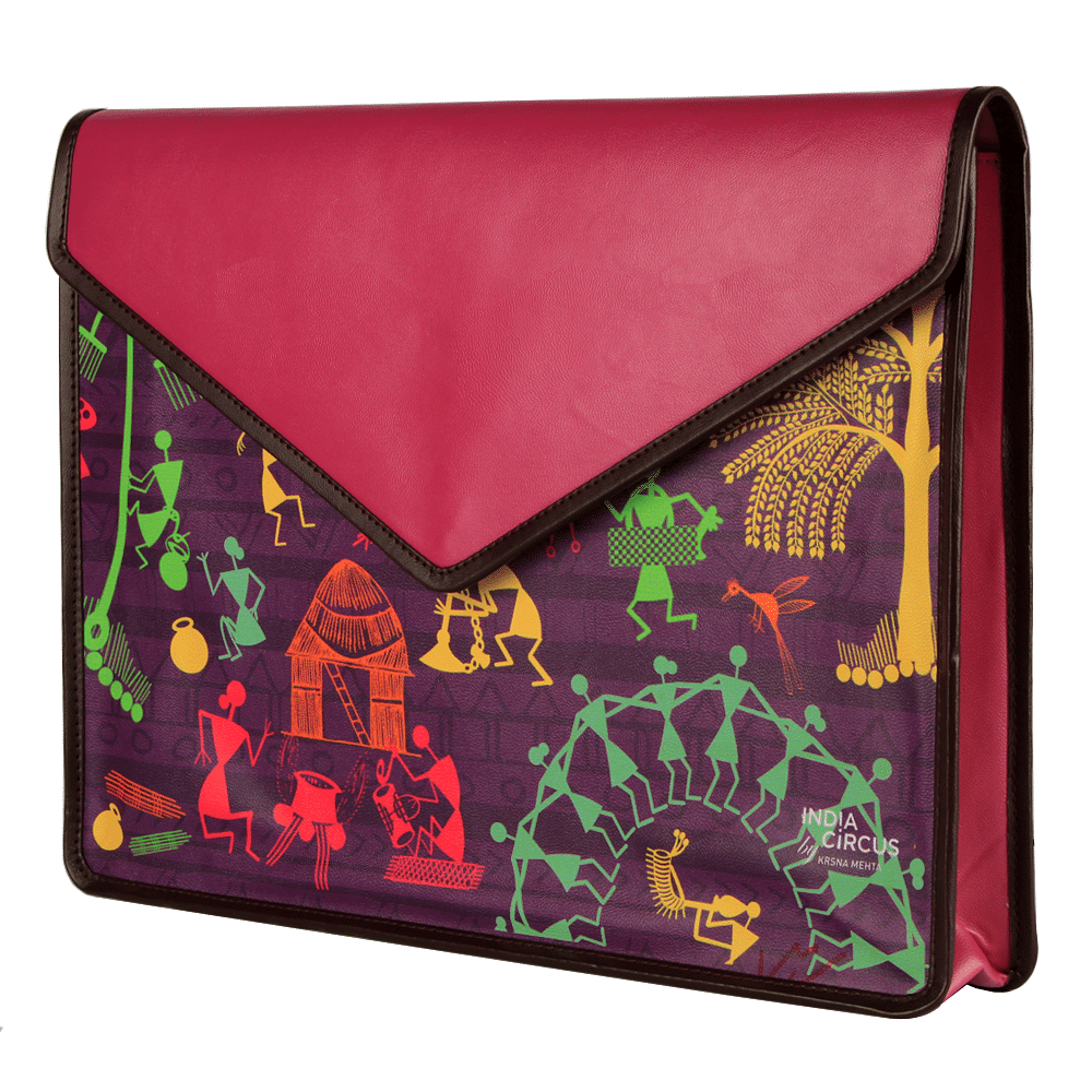 Warli Village Document Holder