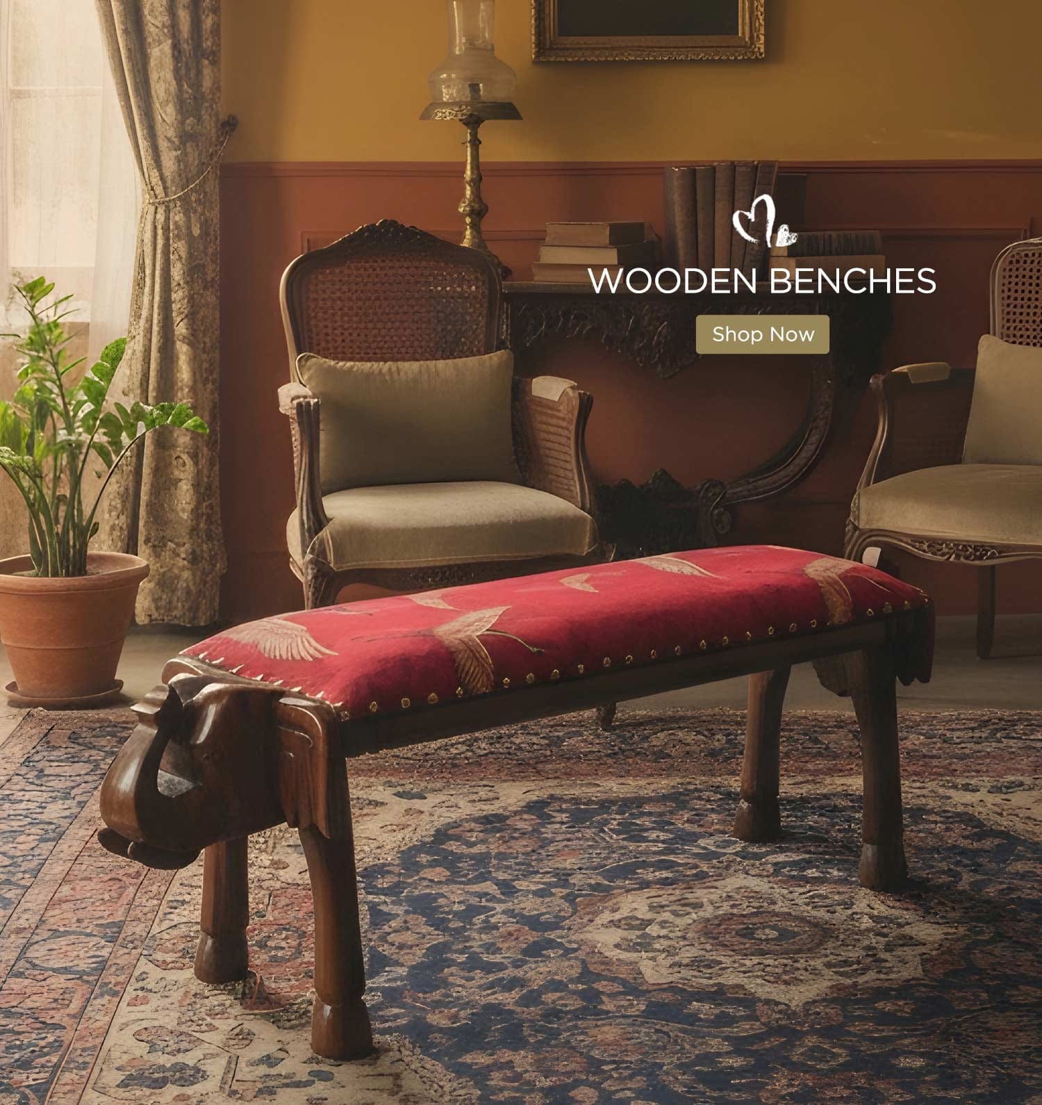 Buy Wooden Bench Online