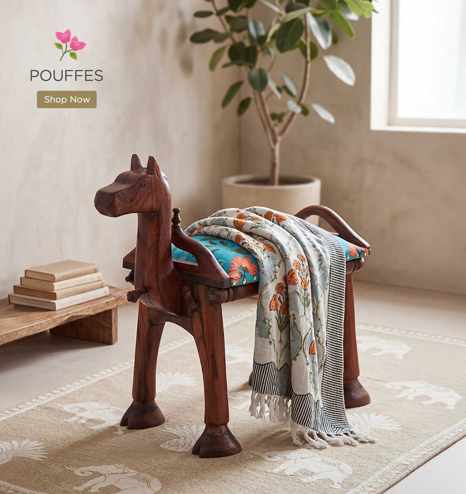 Buy Pouffe Online